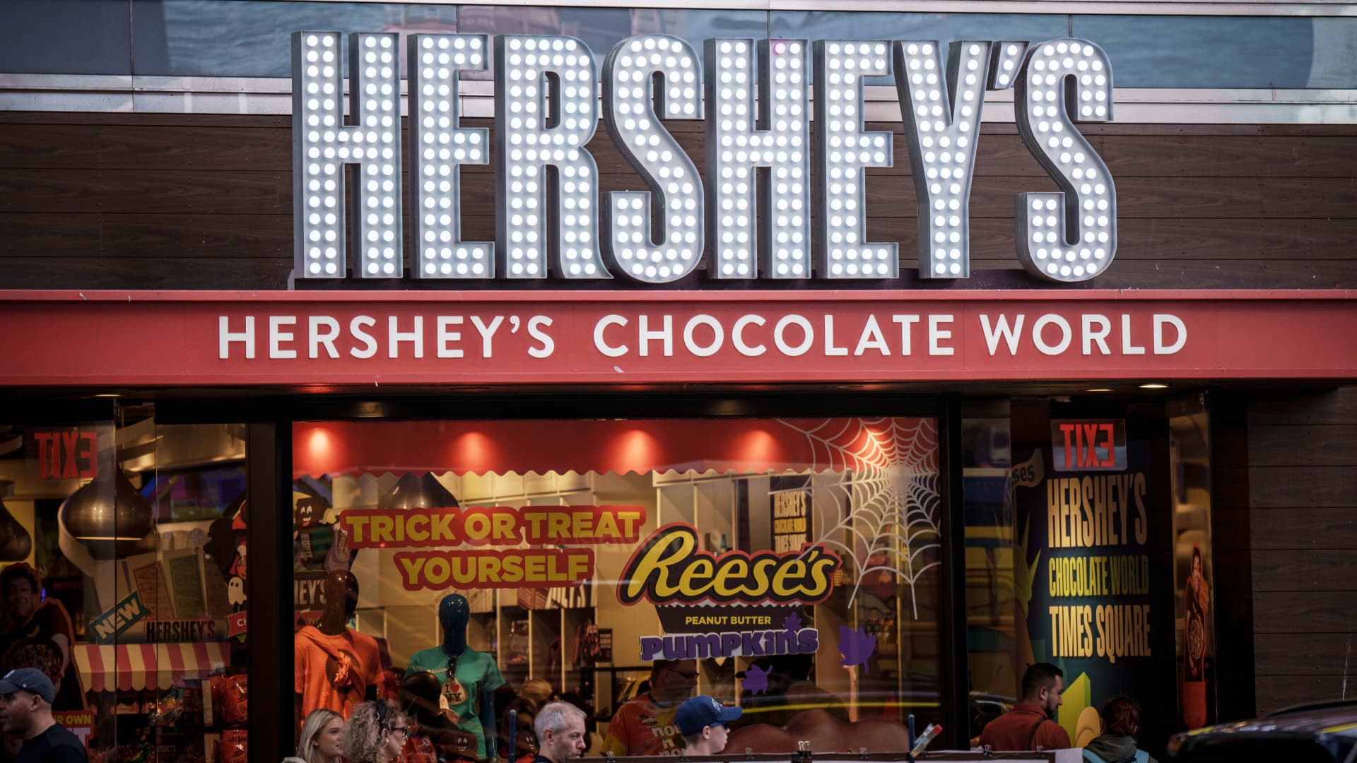 Mondelez made a takeover approach for Hershey