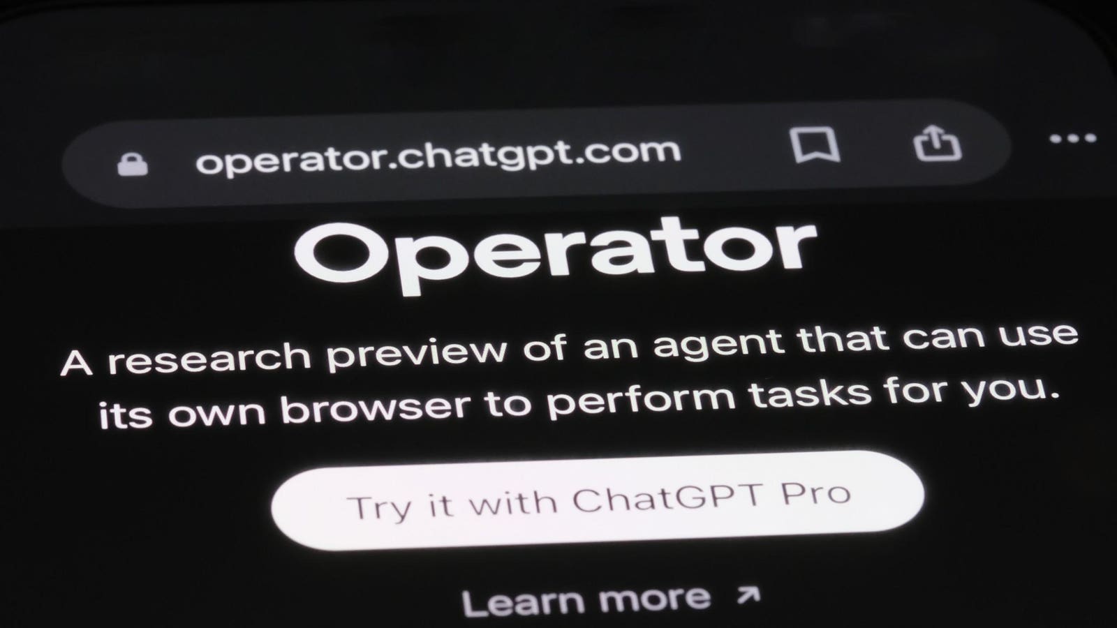 ChatGPT’s ‘Operator’ Mode Gives AI True Autonomy