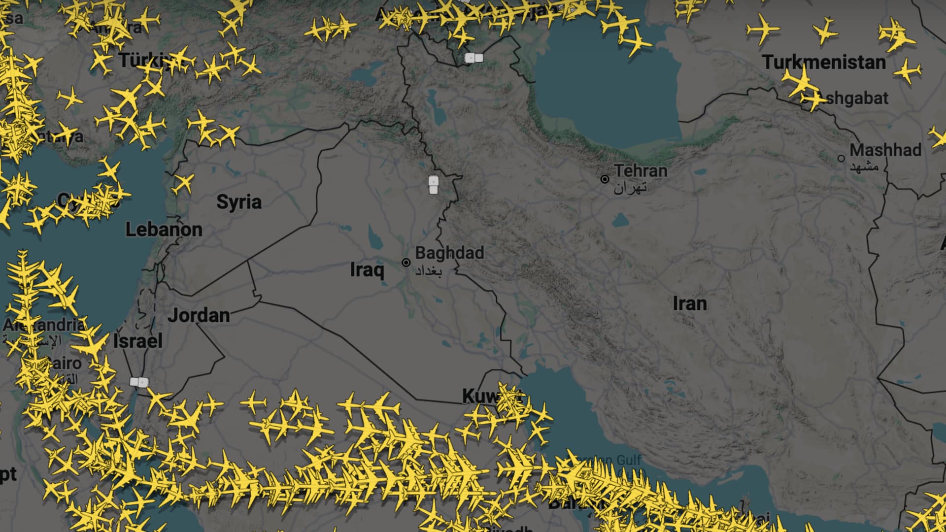 Israel-Iran Flight Disruptions Israel-Iran Flight Disruptions